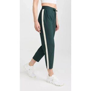 Sweaty Betty Explorer Side Stripe Trouser Pants Women's Large 10 Trek Green NWT